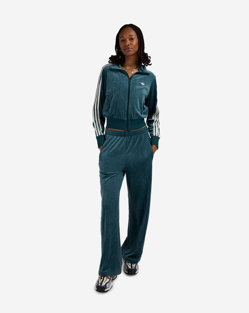 Liberty London Debossed Velvet Firebird Track Top