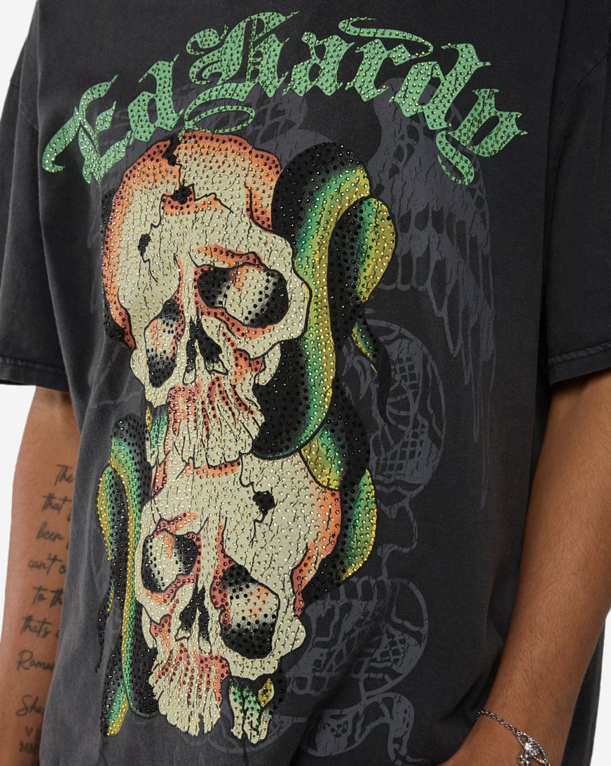 Skull Snakes Boxy Tee