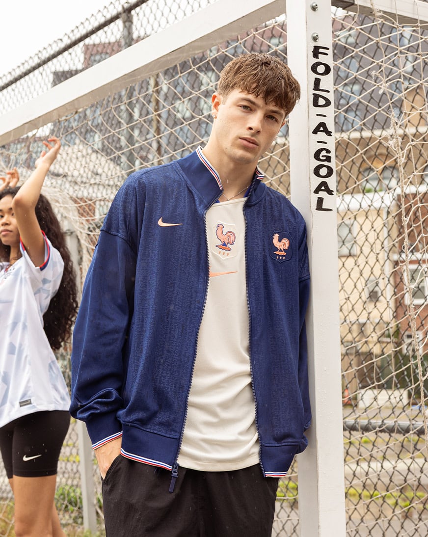 France Stadium Away Soccer Replica Jersey