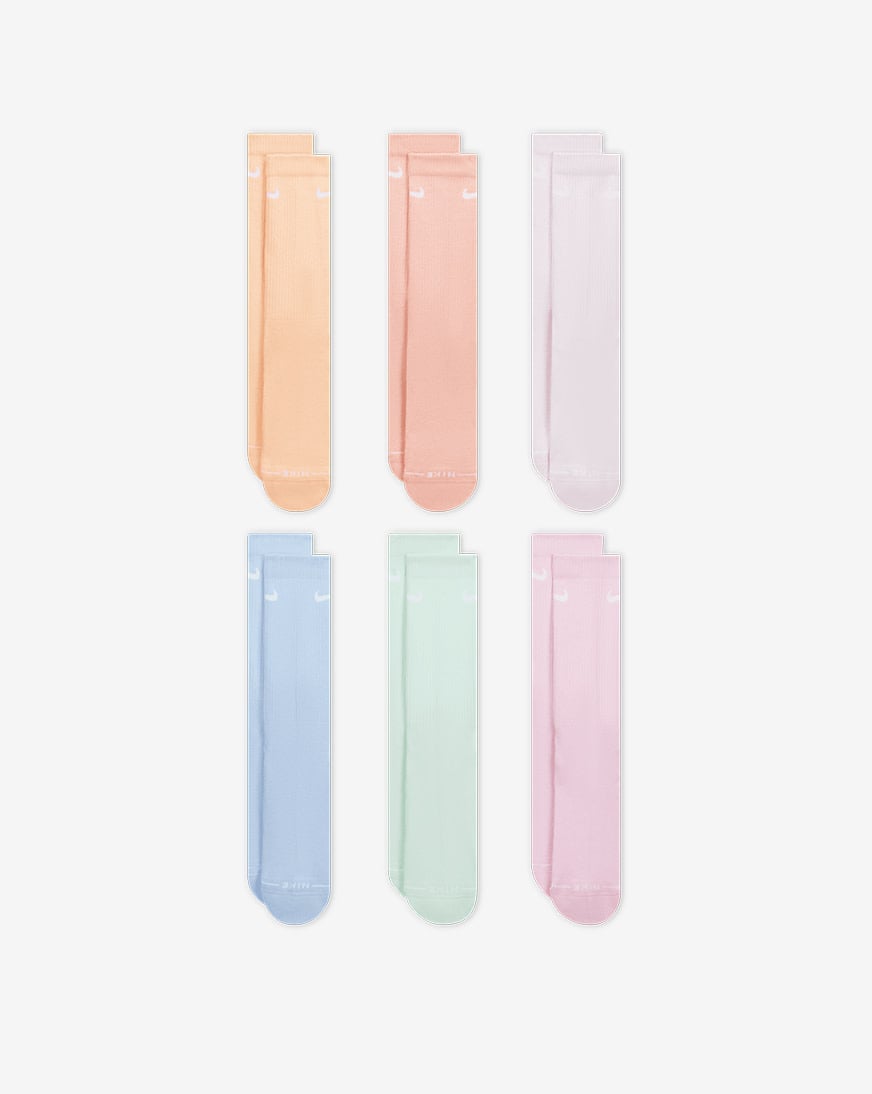 Everyday Plus Cushion 6Pk Crew Socks