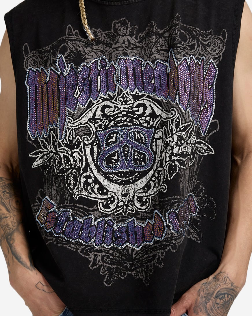 Dystopian Crop Muscle Tank