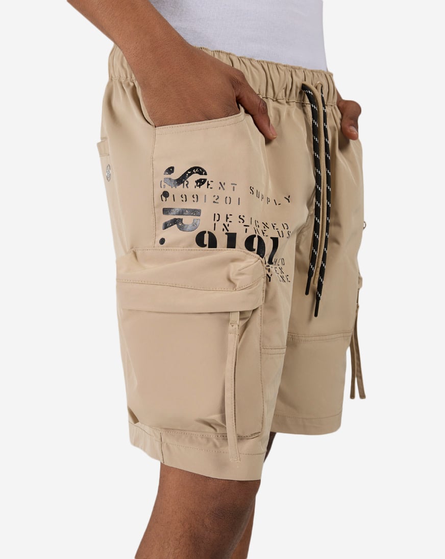 Utility Nylon Shorts