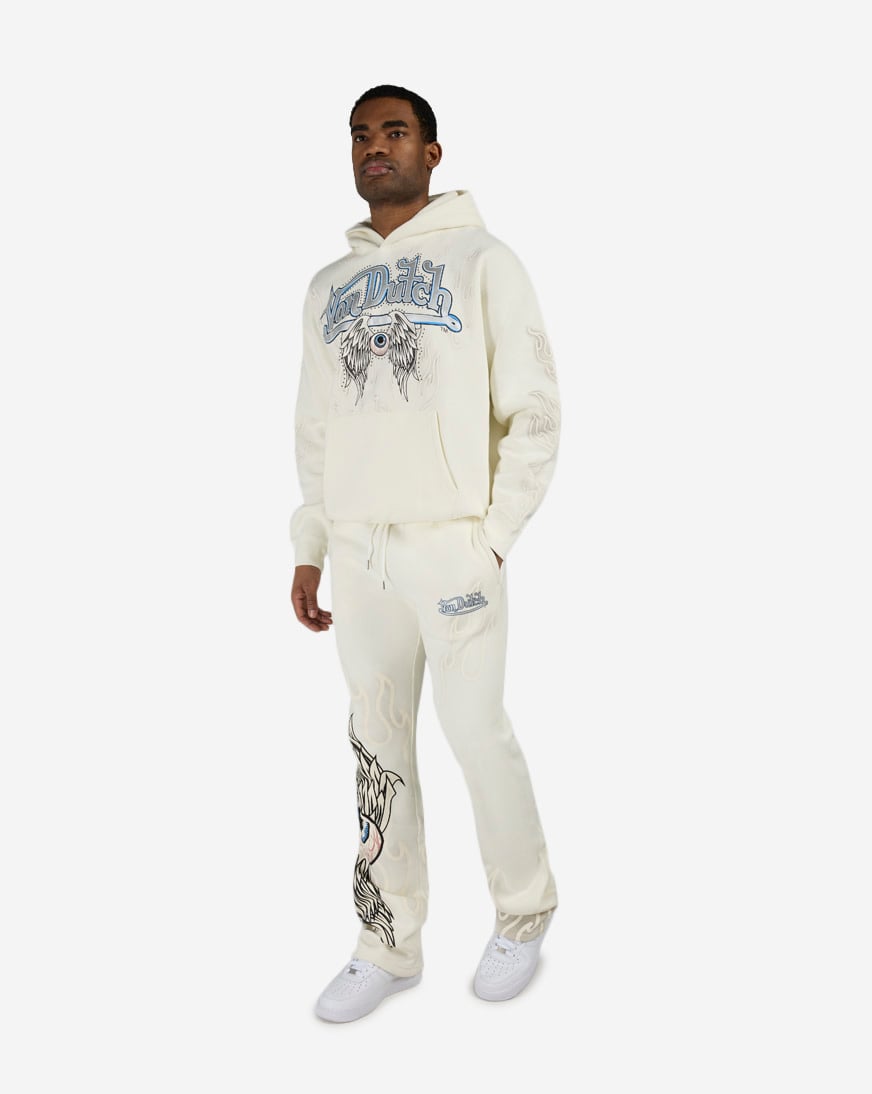 Eye Of Fortune Flame Pullover Hoodie