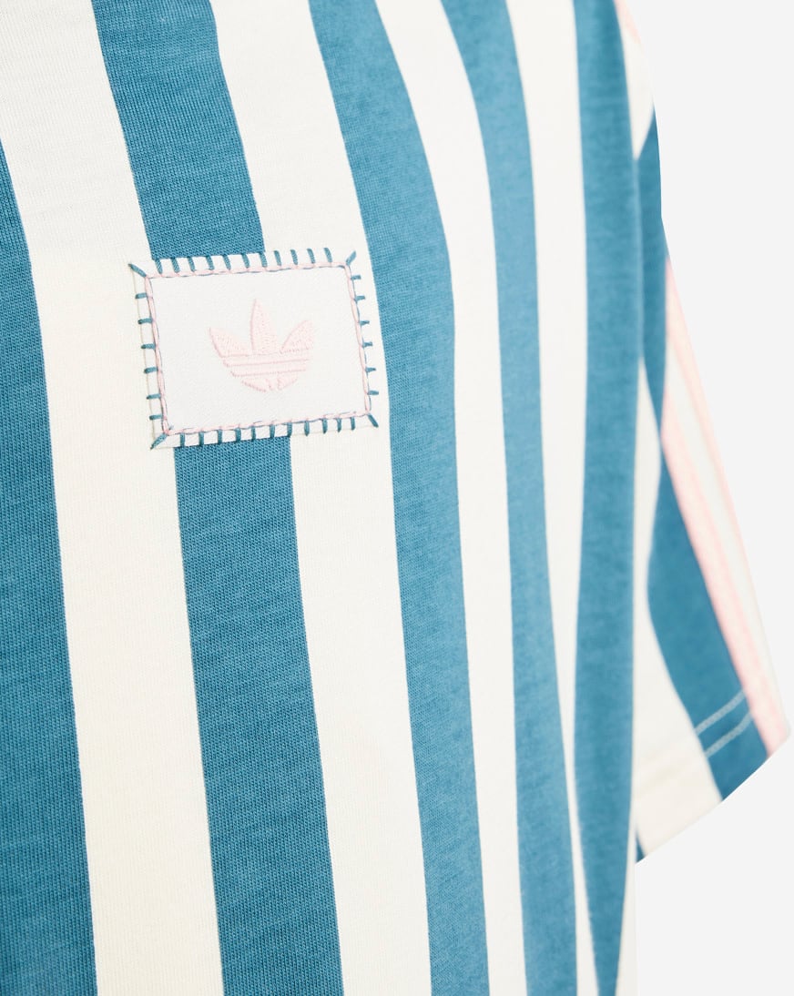 Girls Summer Glow Striped Shirt Dress