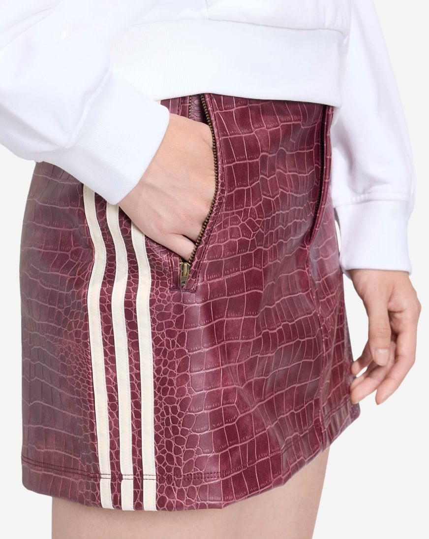 Pleather Mini Skirt