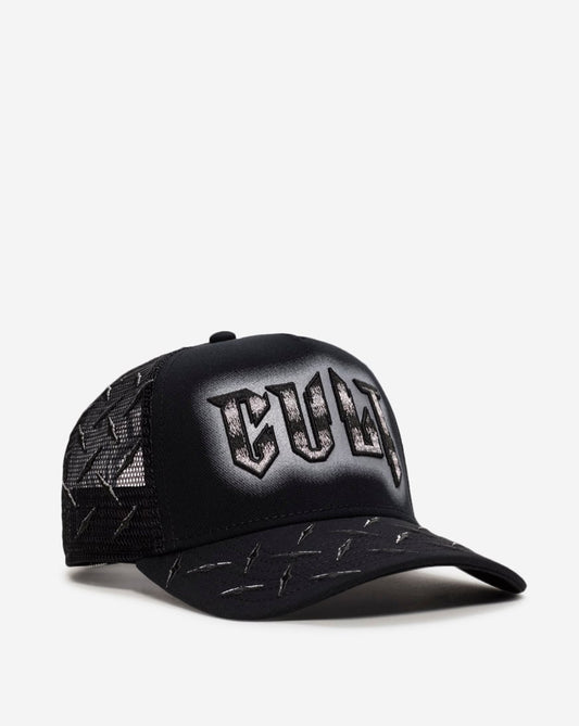 Logo Mesh Back Instruments Trucker Hat