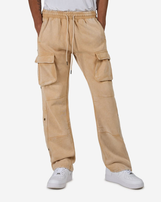 Washed Cargo Sweatpants