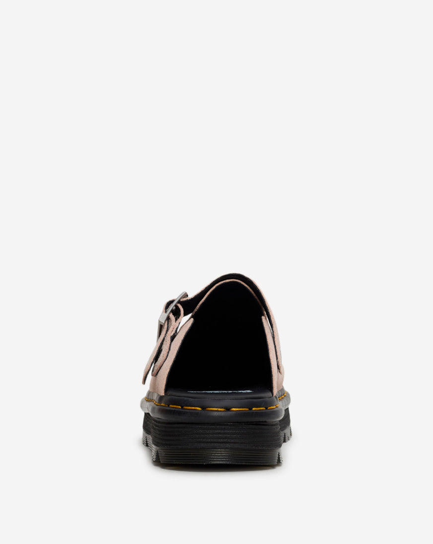 Zebzag Suede Slingback Platform Mules