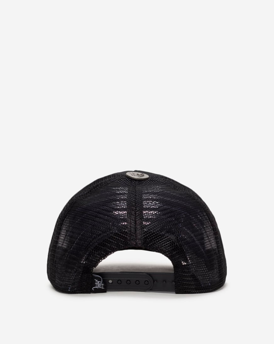 Fire Skull Trucker Hat