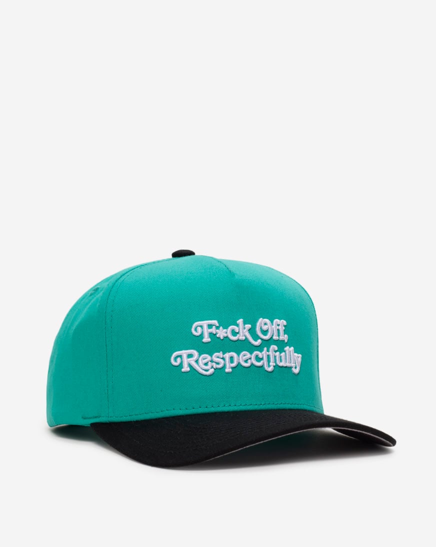 Respectfully Varsity 2 Tone Twill Trucker Hat