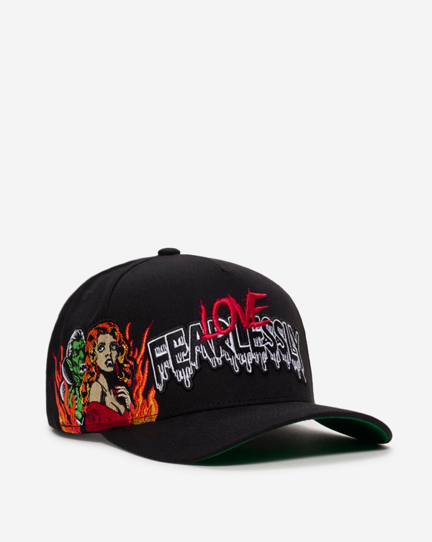 Love Fearlessly Vamp Twill Trucker Hat