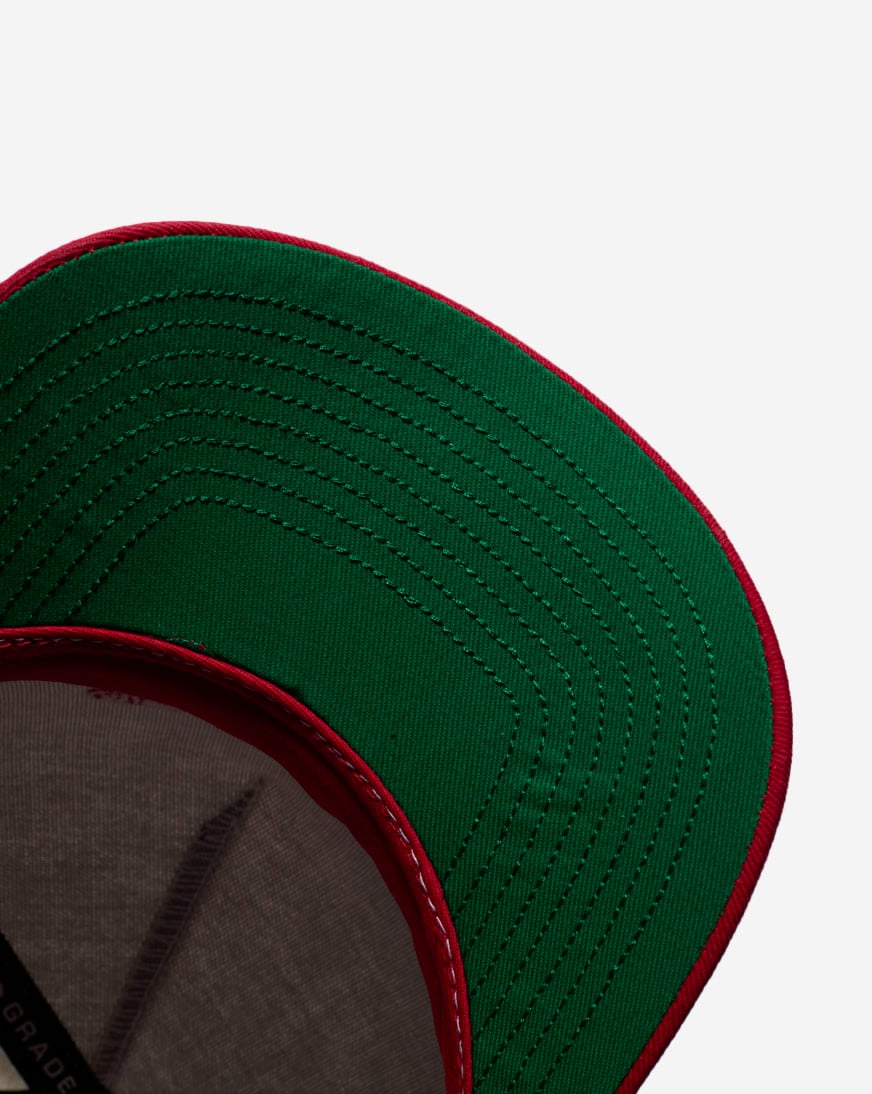Respectfully Floral Twill Trucker Hat