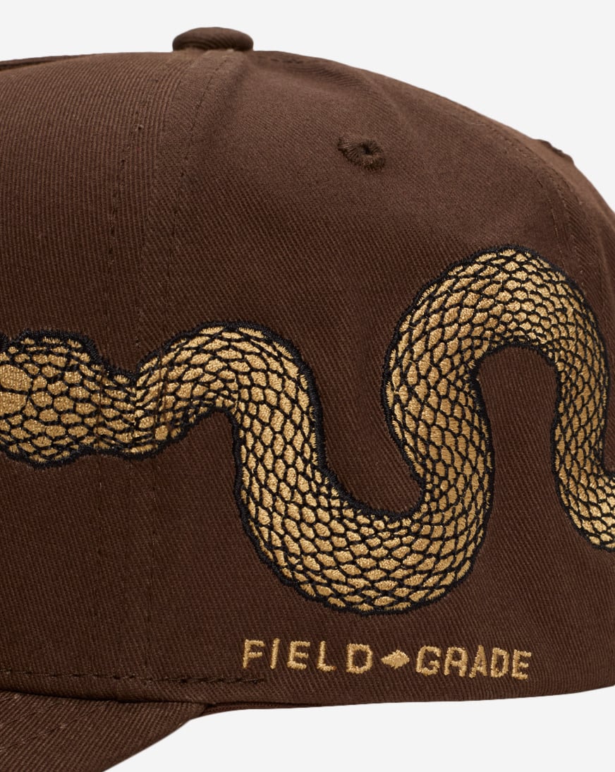 Respectfully Serpent Twill Trucker Hat