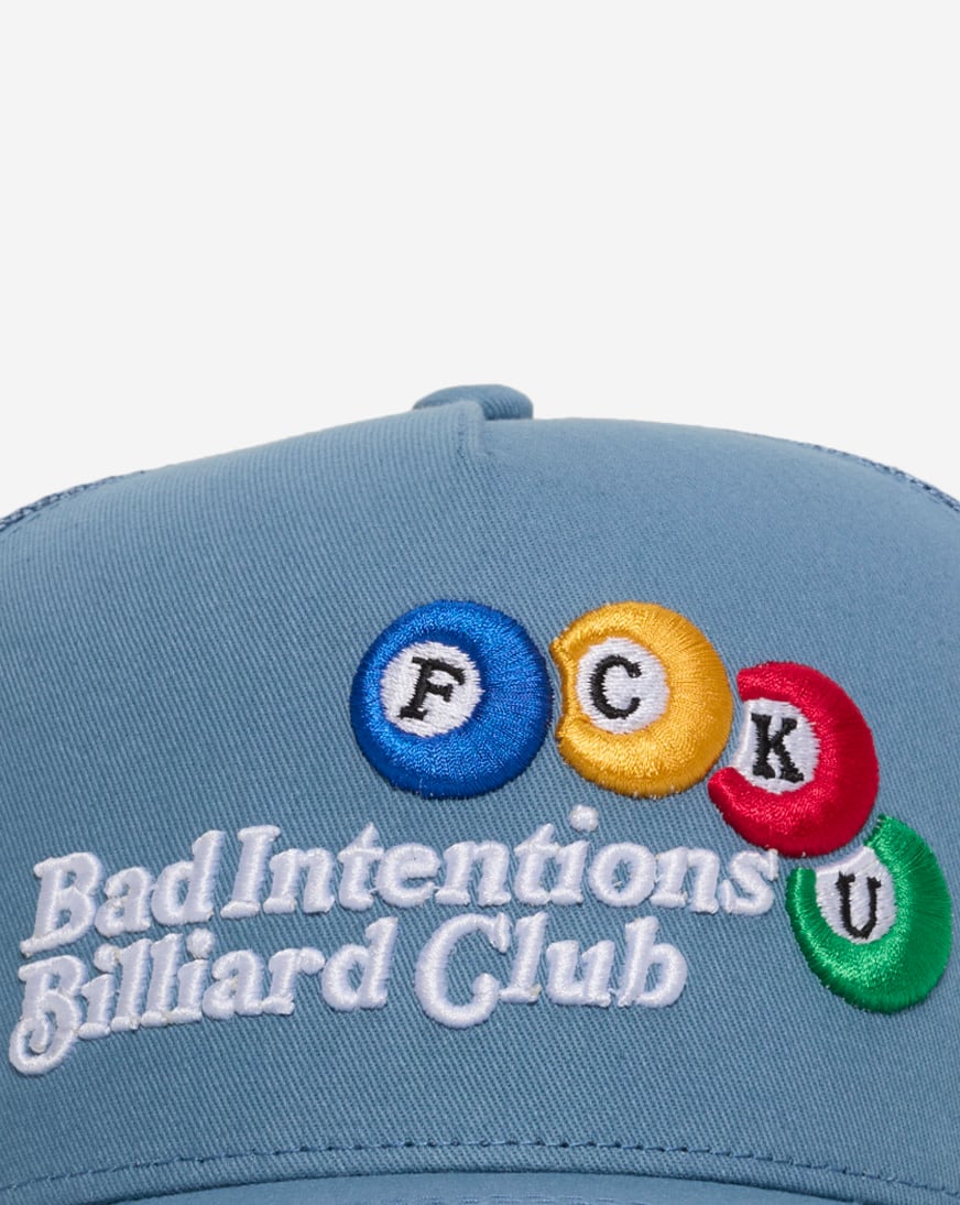 Bad Intentions Twill Trucker Hat