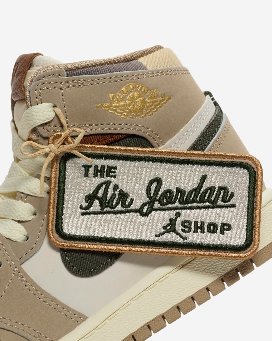 Little Kids' Air Jordan 1 High OG "Khaki"