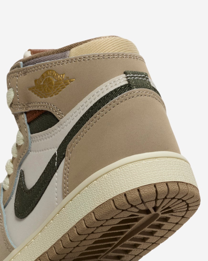 Little Kids' Air Jordan 1 High OG "Khaki"