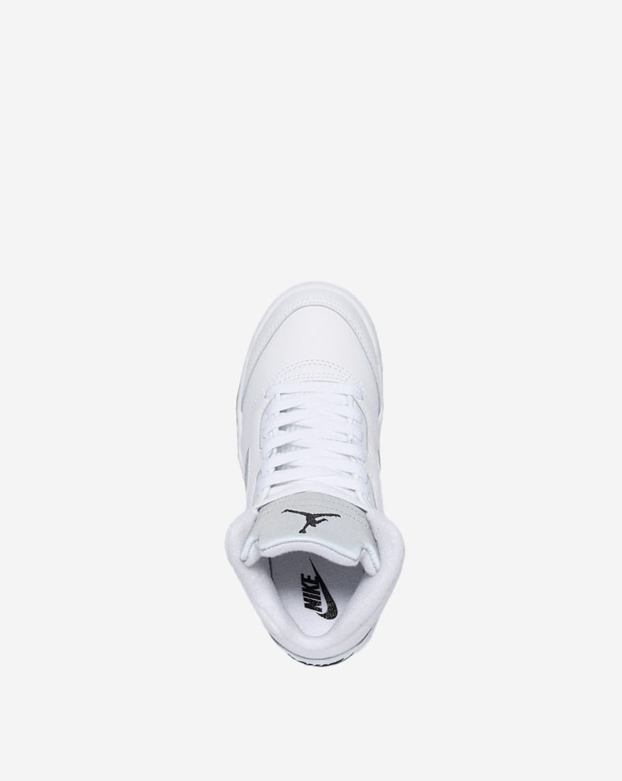 Little Kids' Air Jordan 5 Retro OG "White Metallic"
