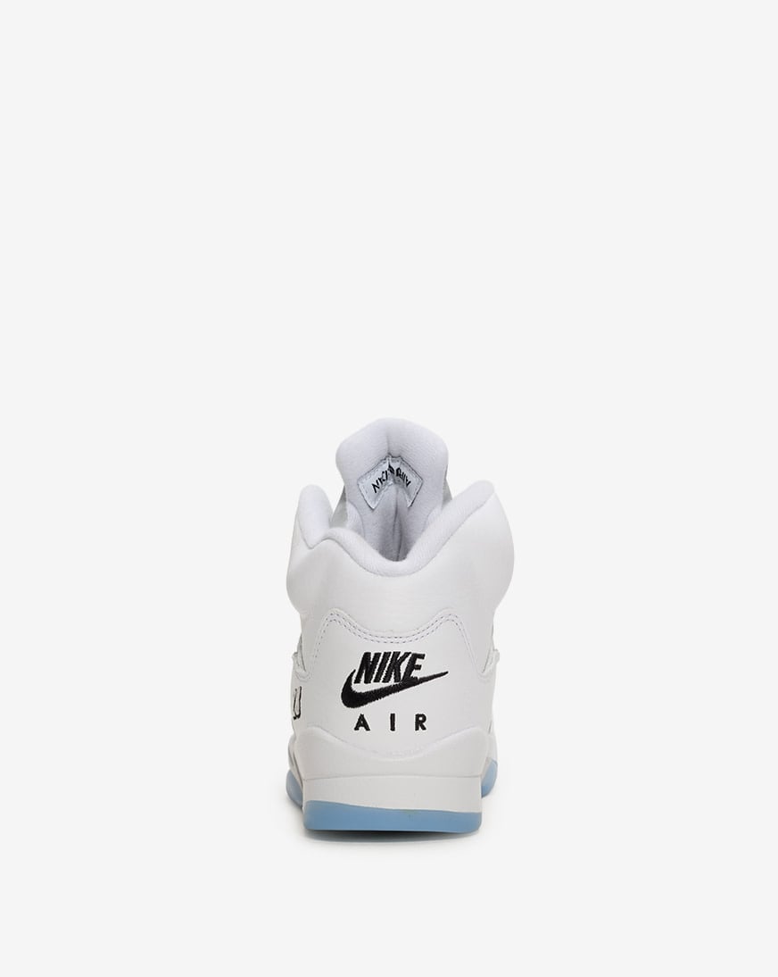 Big Kids' Air Jordan 5 Retro OG "White Metallic"