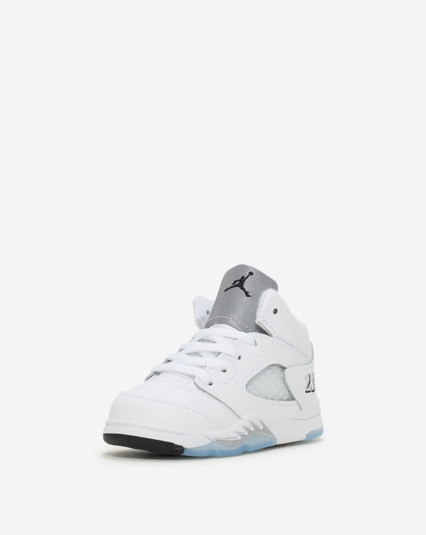 Toddler Air Jordan 5 Retro OG "White Metallic"