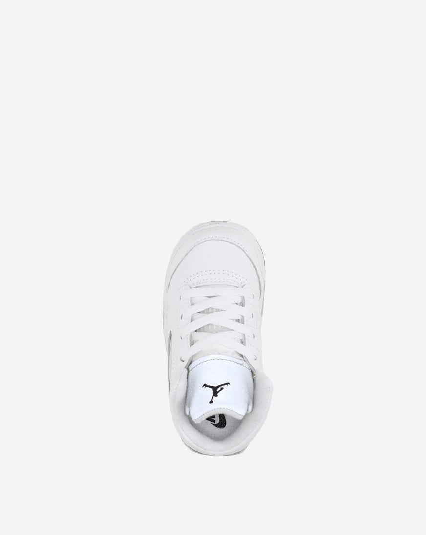 Toddler Air Jordan 5 Retro OG "White Metallic"