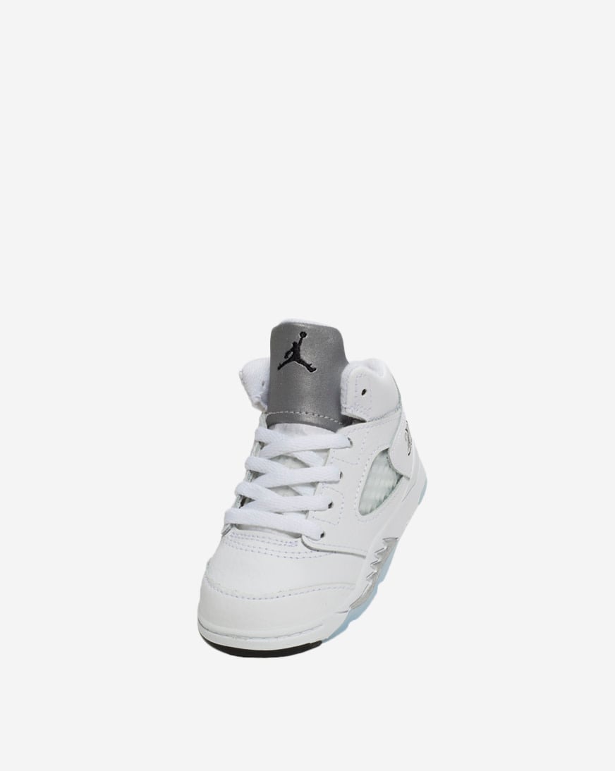 Toddler Air Jordan 5 Retro OG "White Metallic"