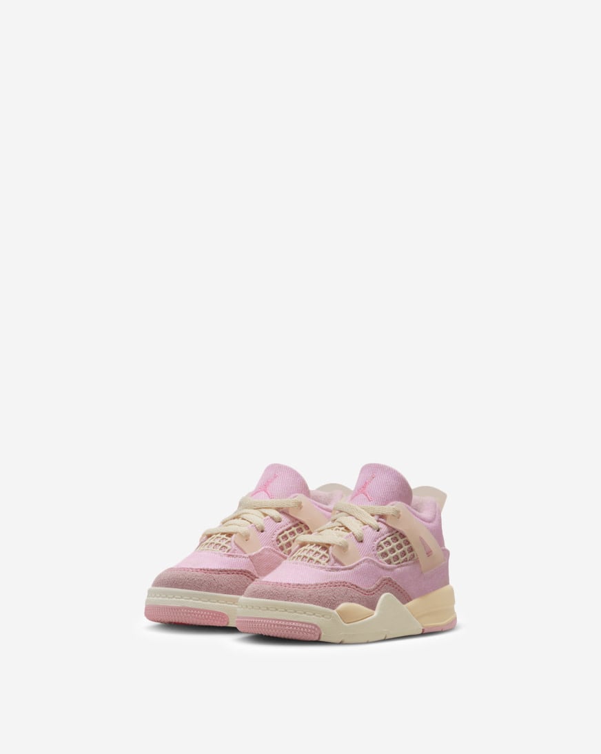 Toddler Air Jordan 4 Retro "Pearl Pink and Iced Carmine"