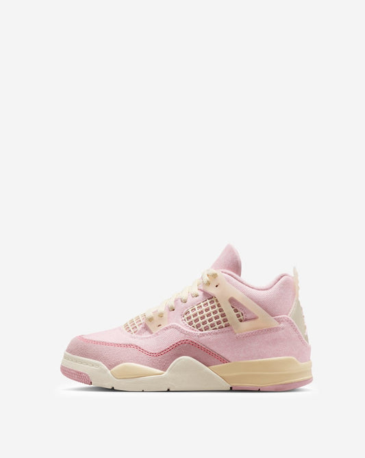 Little Kids' Air Jordan 4 Retro "Pearl Pink and Iced Carmine"