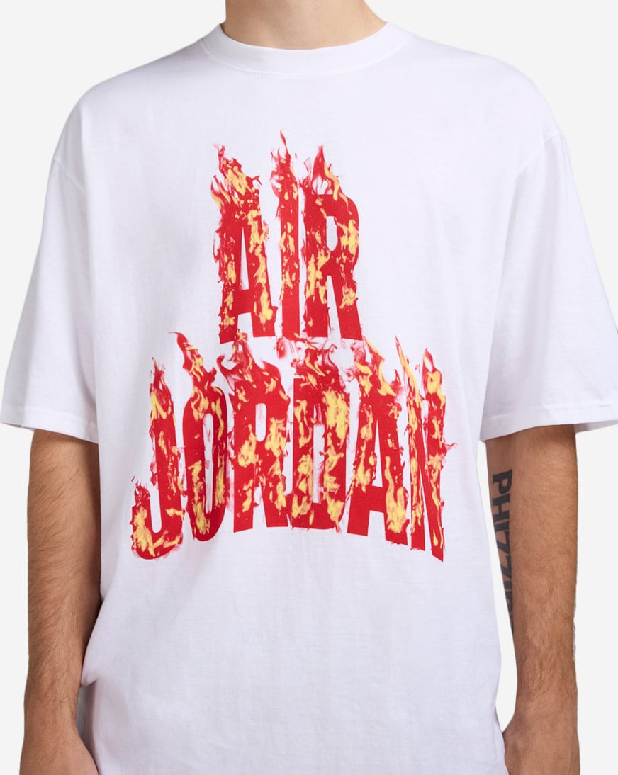 AJ5 Fire Red T-Shirt