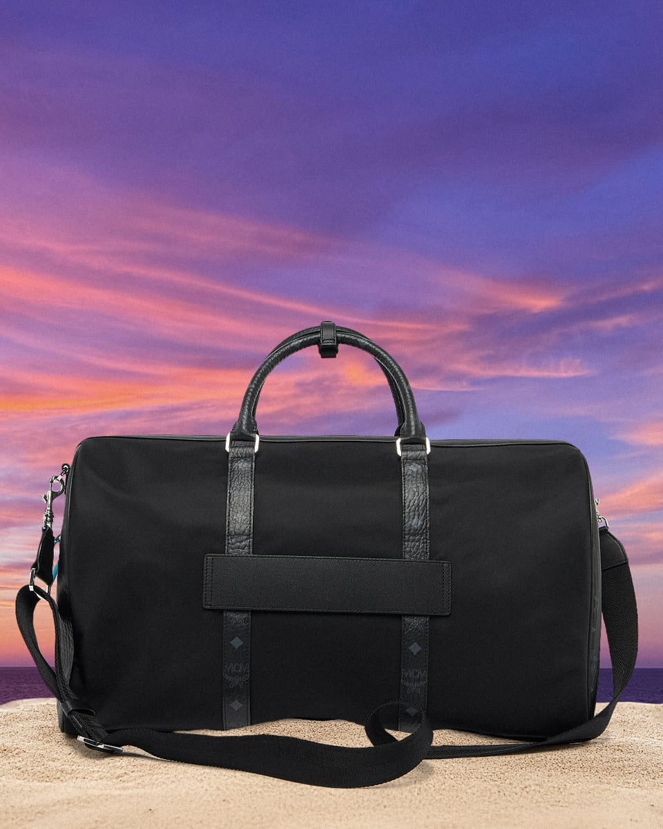 MCM X SNIPES Large Ottomar Weekender Bag