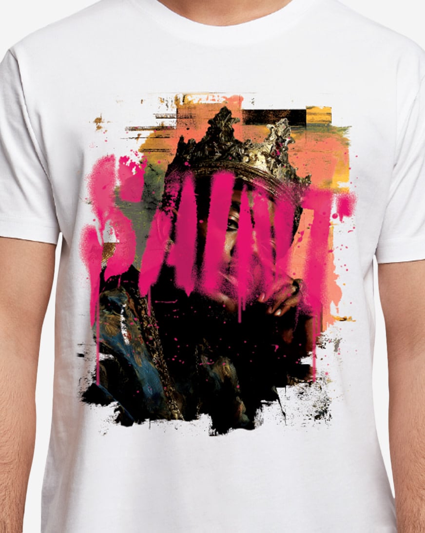 Graffiti Saint King Tee