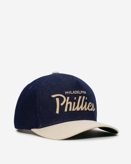 Philadelphia Phillies Pro Pinch Denim Chainstitch Snapback Hat