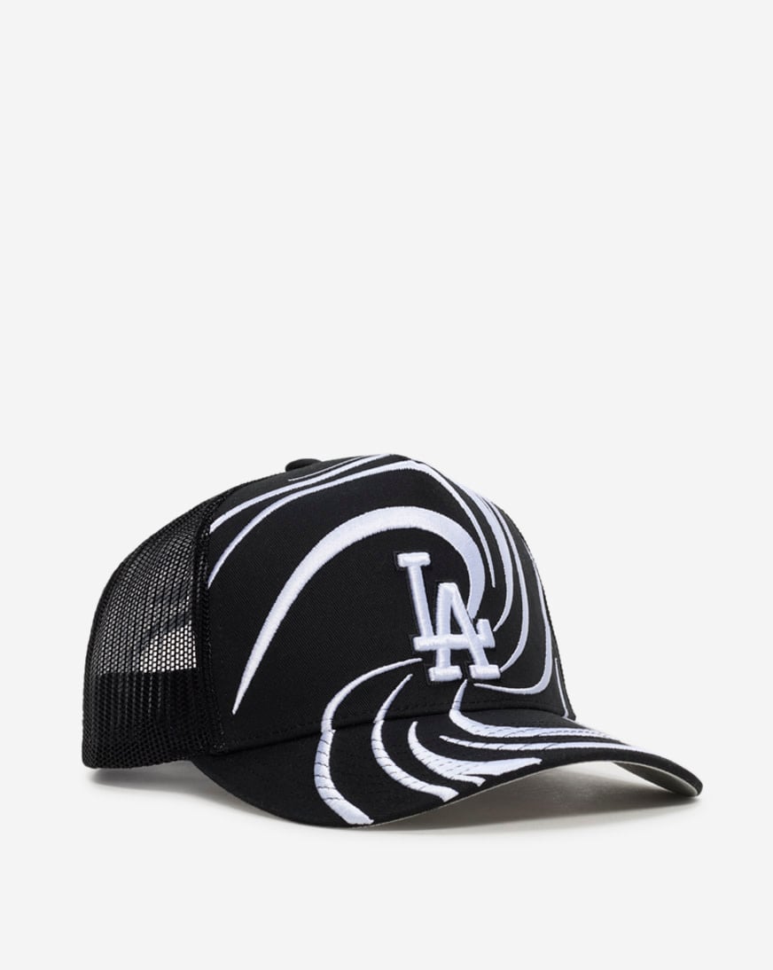 Los Angeles Dodgers Pro Pinch Swirl Snapback Hat