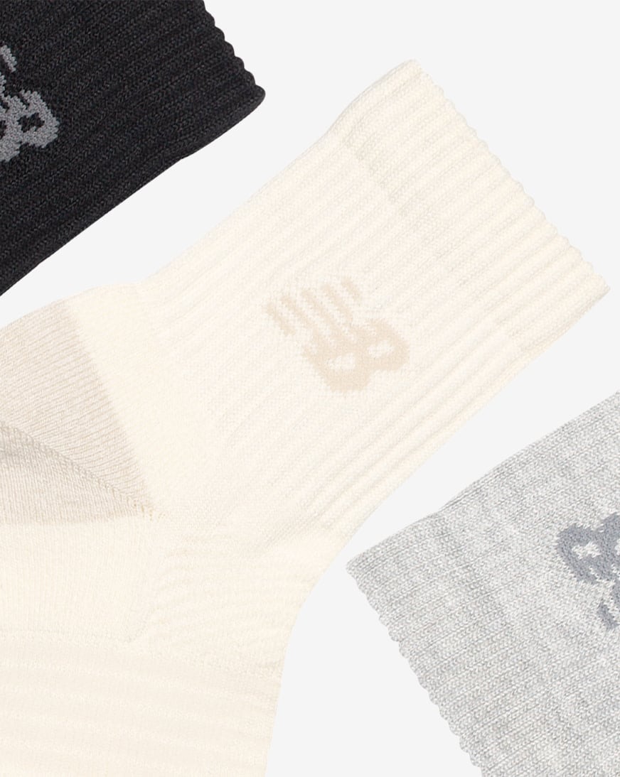 Active Quarter Socks 3 Pack