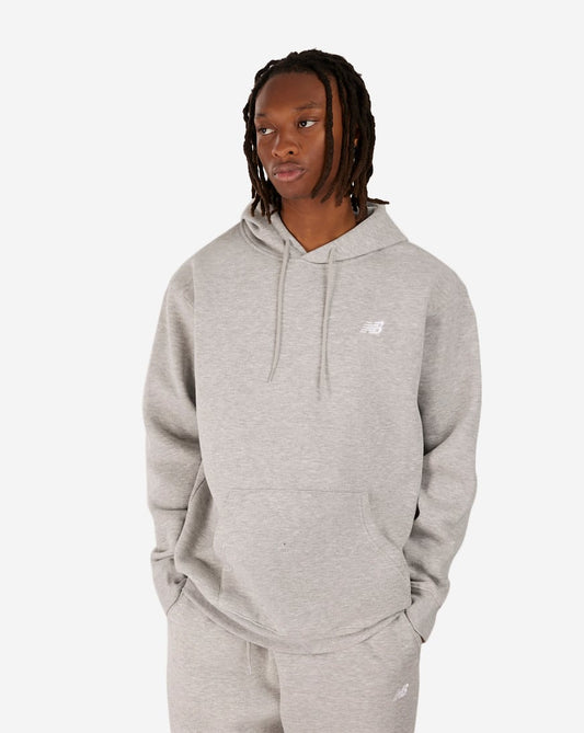 Brushed Back Small Logo Hoodie