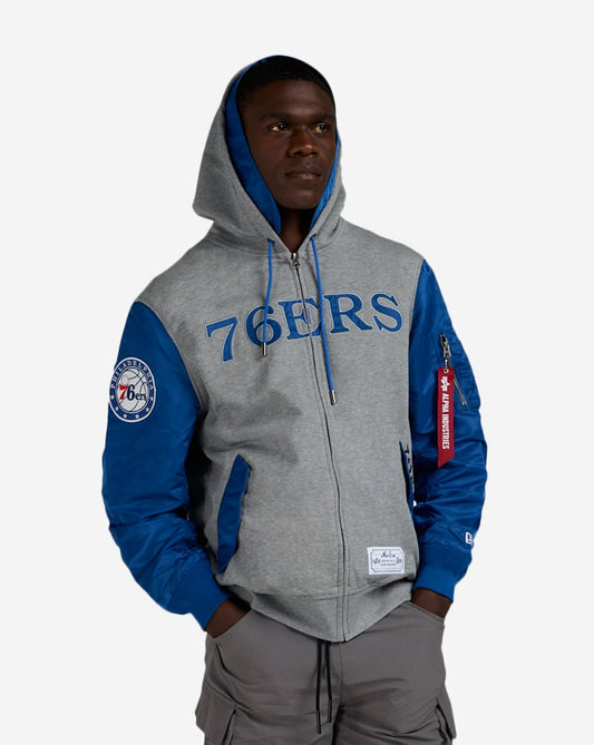 Alpha Industries Philadelphia 76ers Bomber Jacket