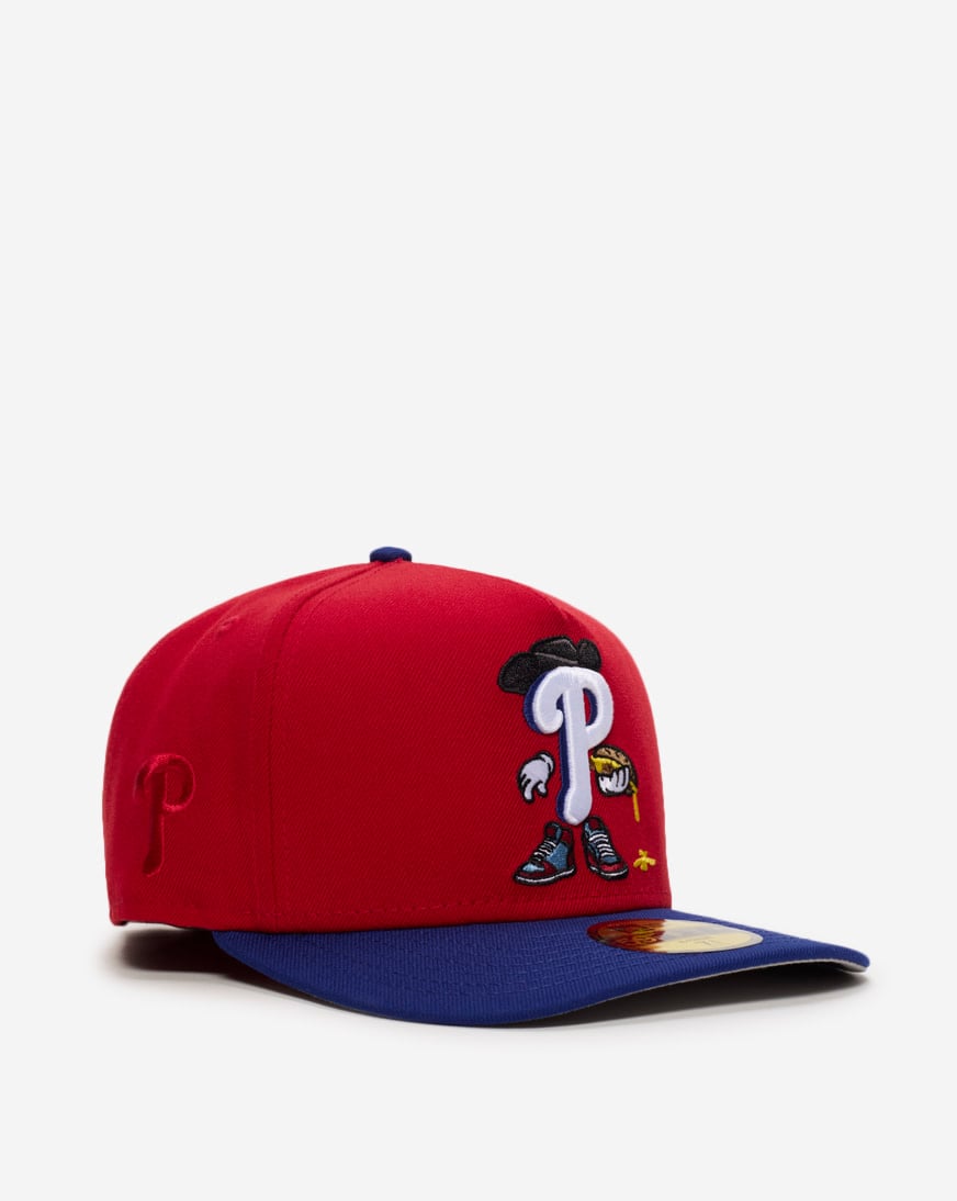 59Fifty Philadelphia Phillies Cartoon A-Frame Fitted Hat