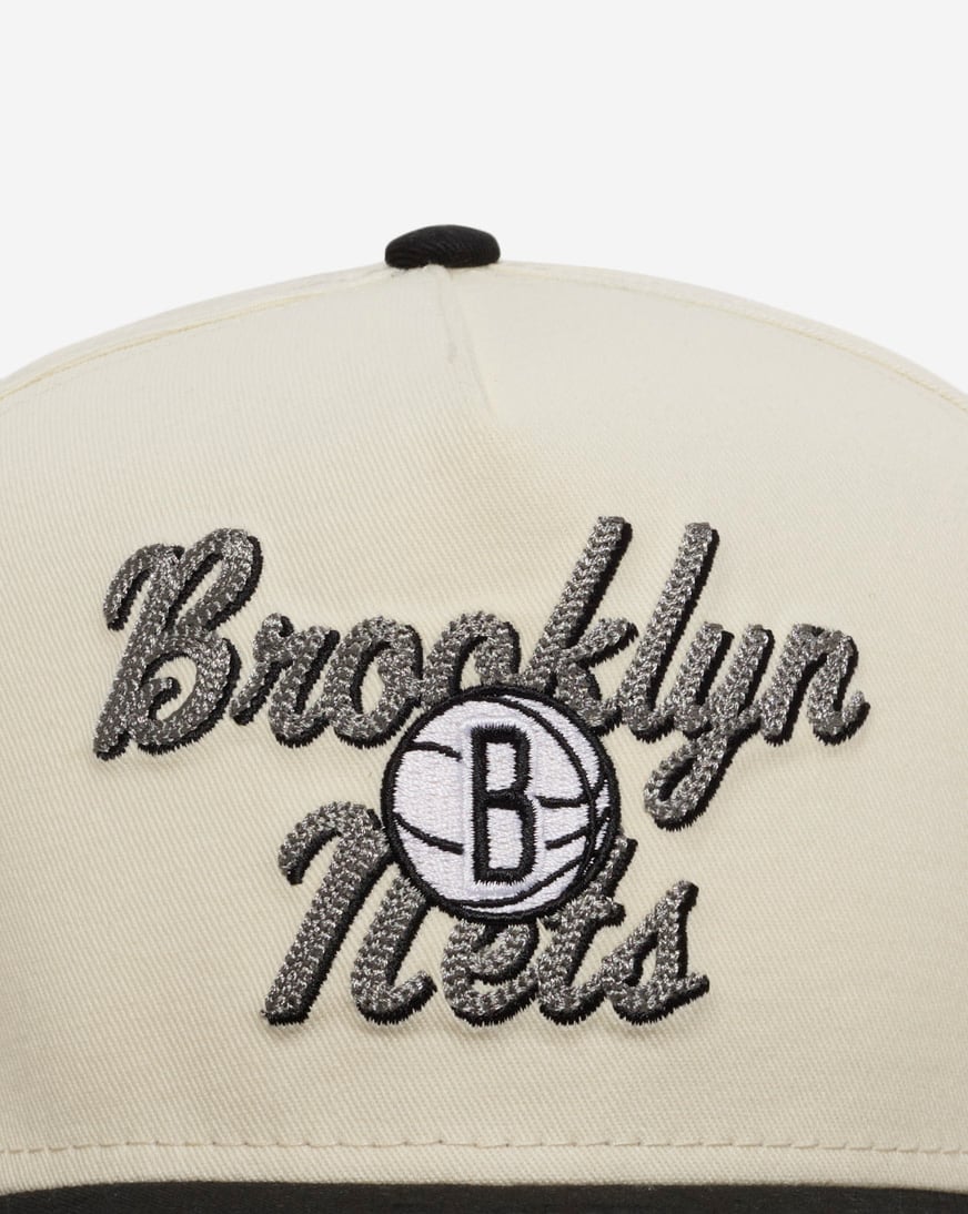 9Fifty Brooklyn Nets Chainstitch Snapback Hat