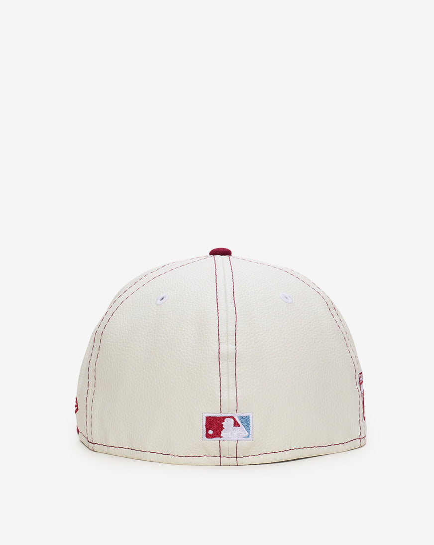 59Fifty 45th Anniversary Philadelphia Phillies Leather Fitted Hat