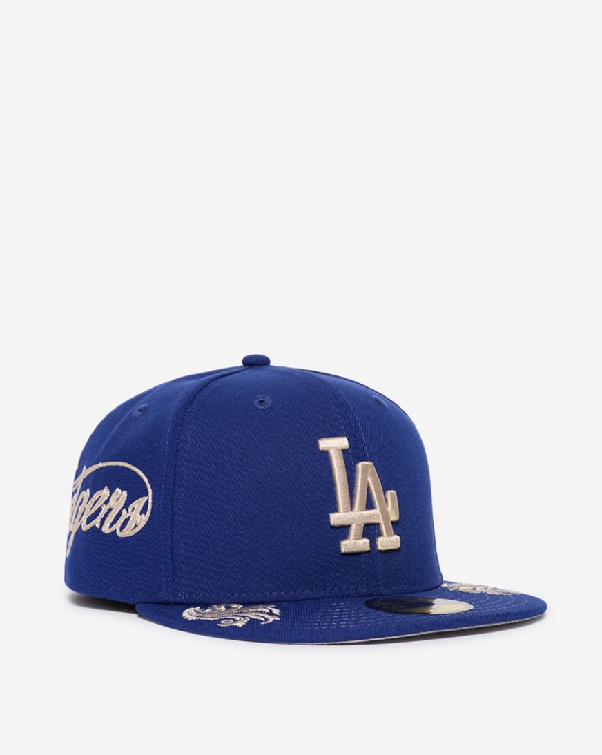 59Fifty Los Angeles Dodgers Embroidery Wordmark Fitted Hat