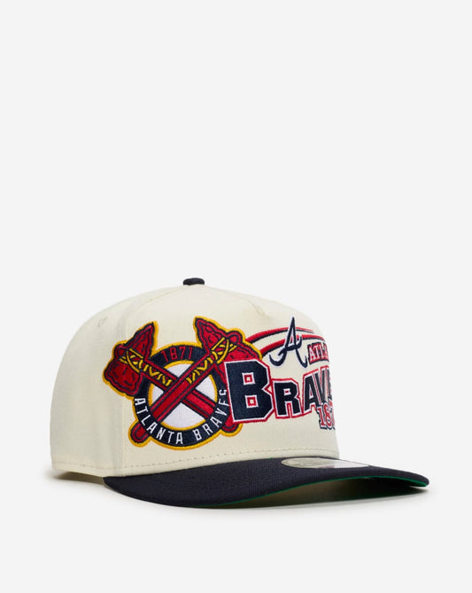9Fifty Atlanta Braves Classic A-Frame Snapback Hat