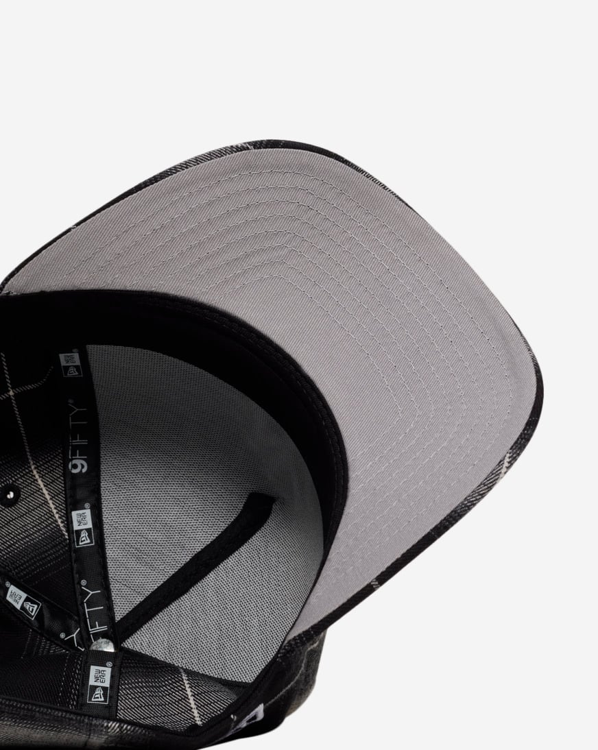 9Fifty New York Yankees A-Frame Plaid Snapback Hat