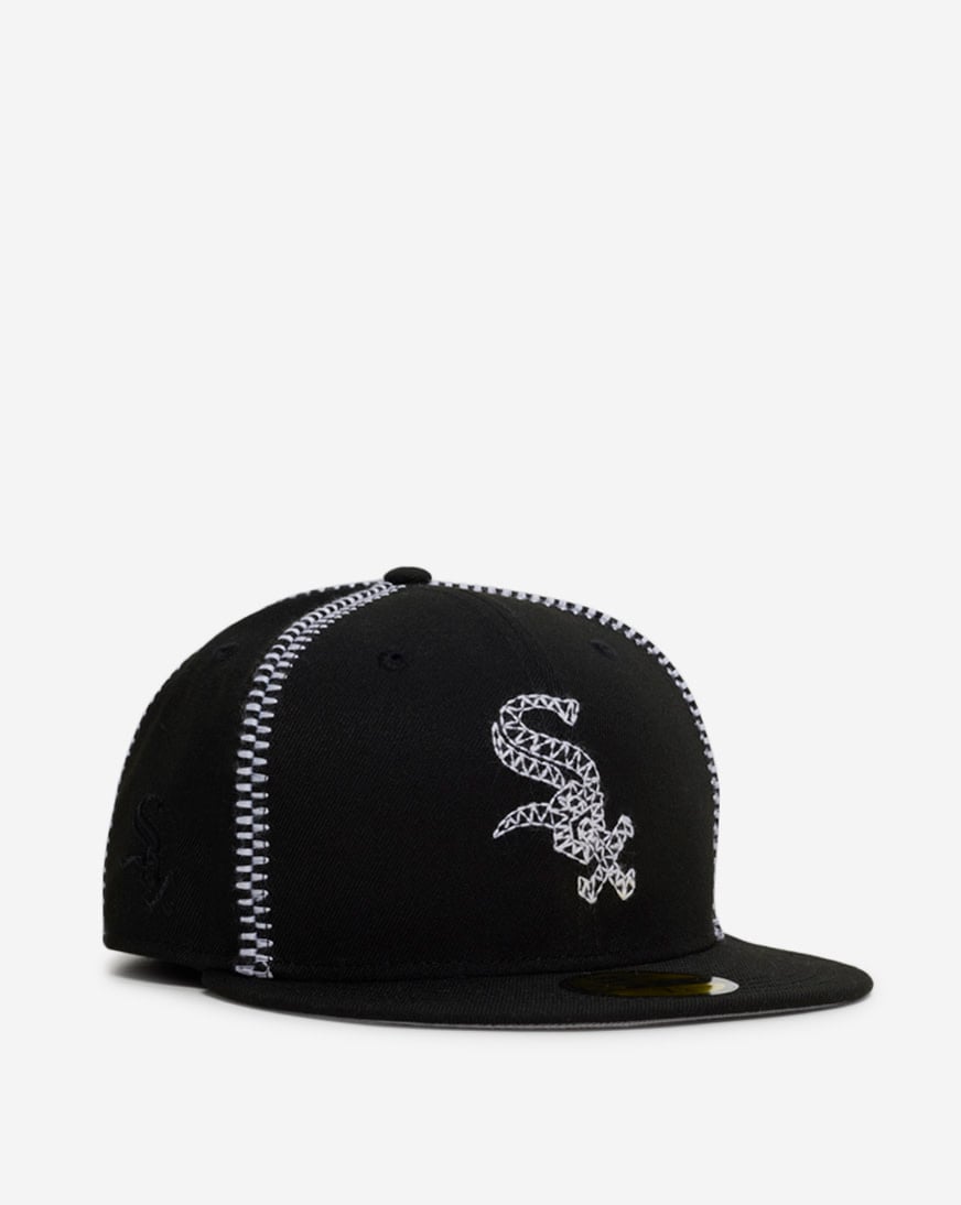 59Fifty Chicago White Sox Running Stitch Fitted Hat