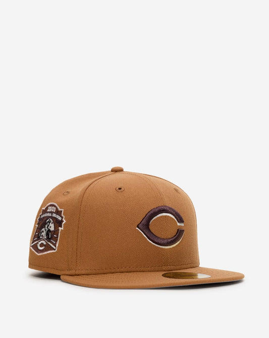 59Fifty Cincinnati Reds Light Bronze Fitted Hat