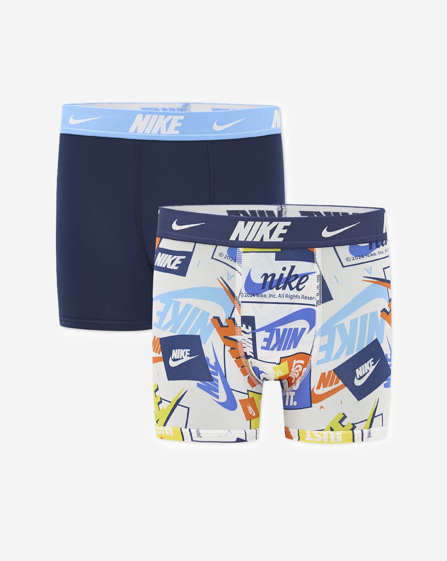 Big Kids' 2PK Printed Boxer Briefs