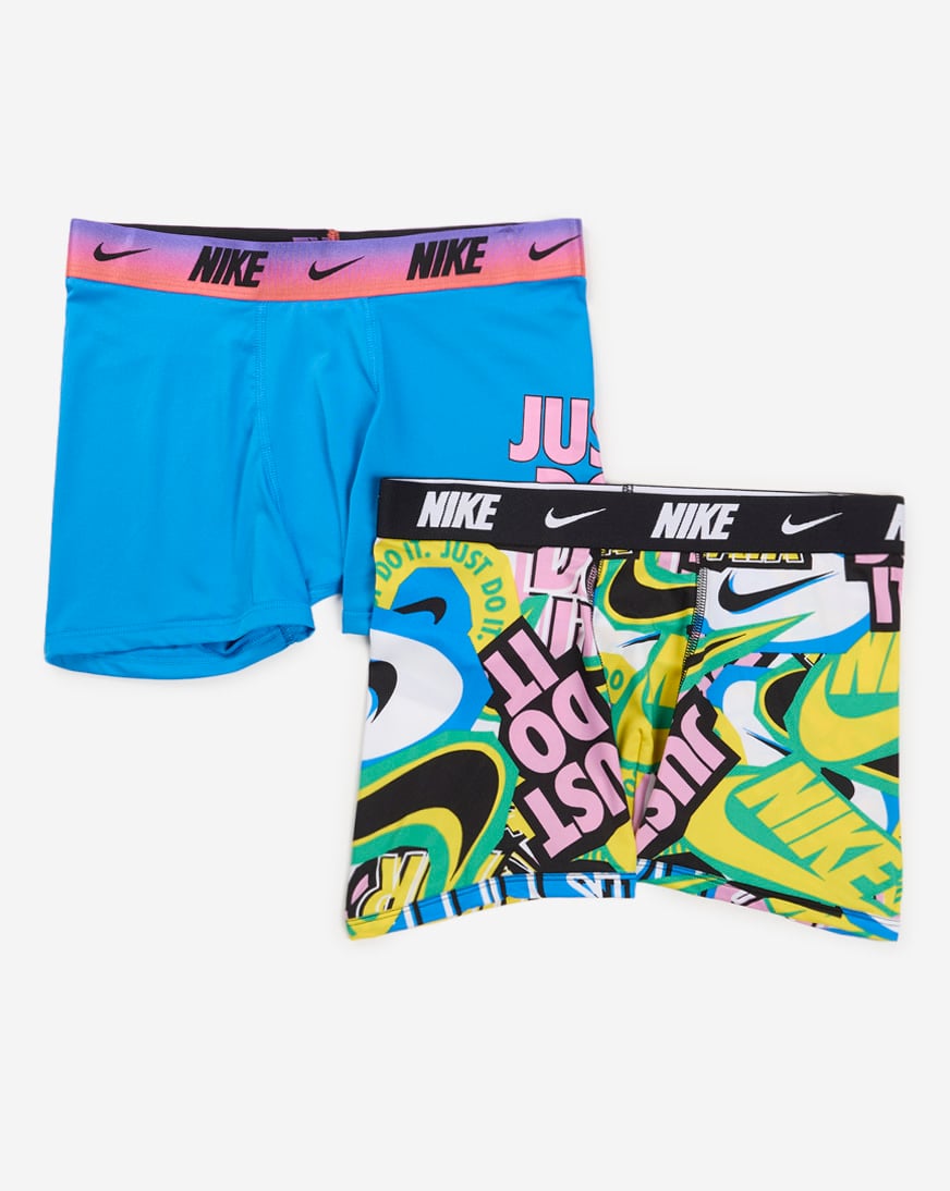Big Kids' 2PK Printed Boxer Briefs
