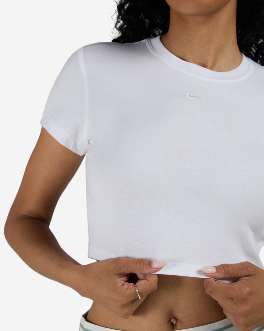 Chill Knit Cropped T-Shirt