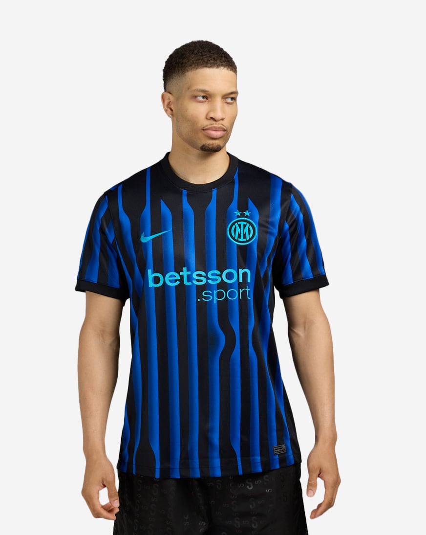 Inter Milan Stadium Home Soccer Replica Jersey