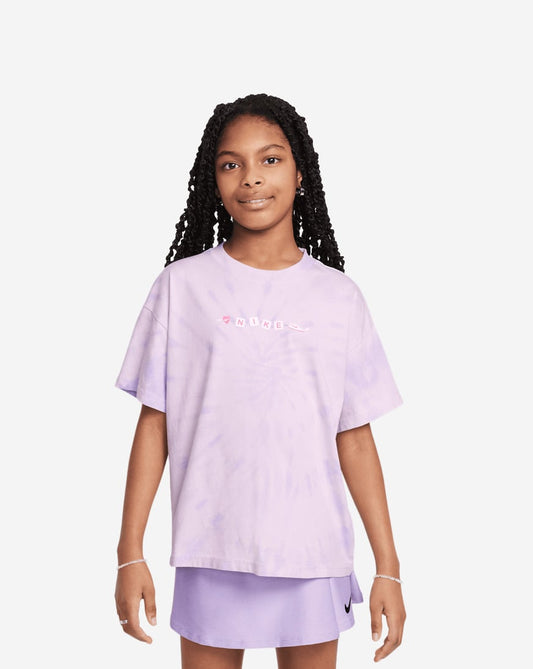 Big Kids' Tie Dye Swirl Graphic T-Shirt