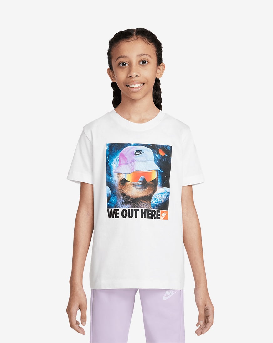 Big Kids' Astro Sloth Graphic T-Shirt