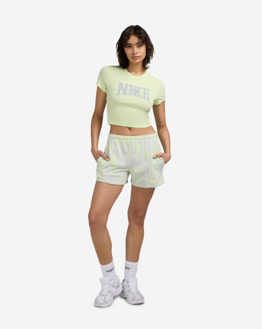 NSW Chill Terry Mid-Rise French Terry Printed Shorts